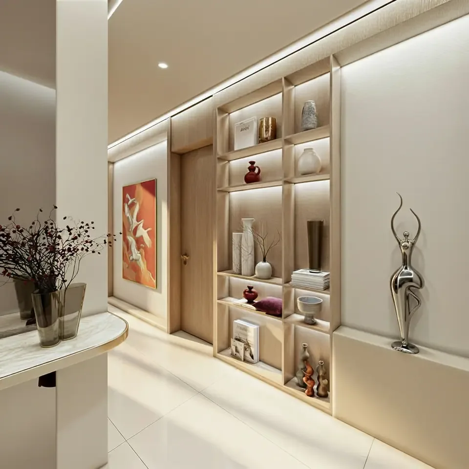 Joinery and lighting detail
